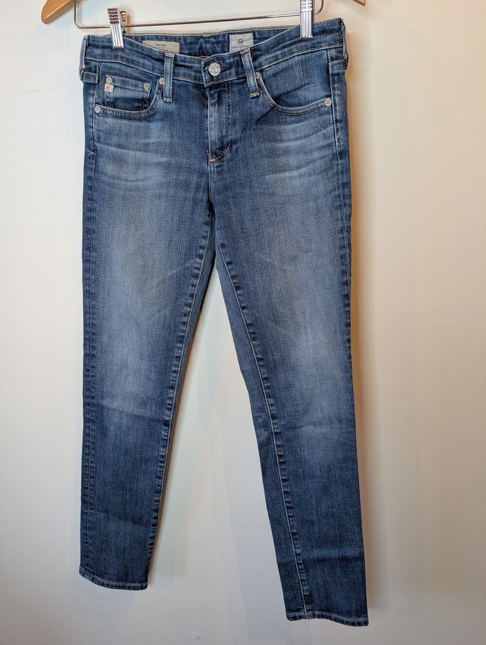 AG Adriano Goldschmied The Stilt Cigarette Leg Slim Jean Women’s Size 27